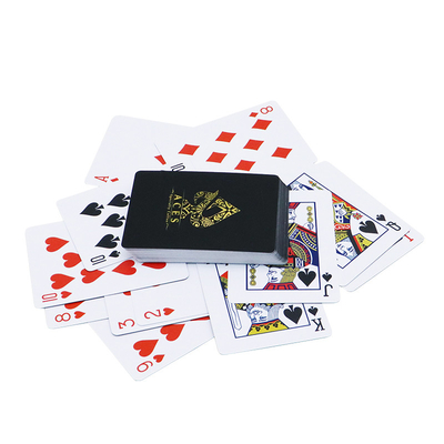 Thẻ chơi bằng nhựa không thấm nước được in tùy chỉnh Thẻ bài poker PVC